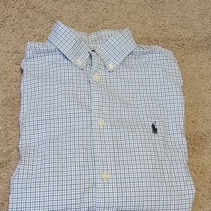 Boys Long Sleeve Polo Dress Shirt